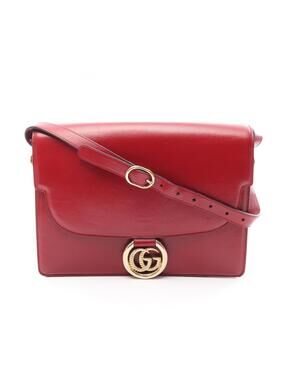 Gucci Double G Shoulder Handbag Leather #275519G68B